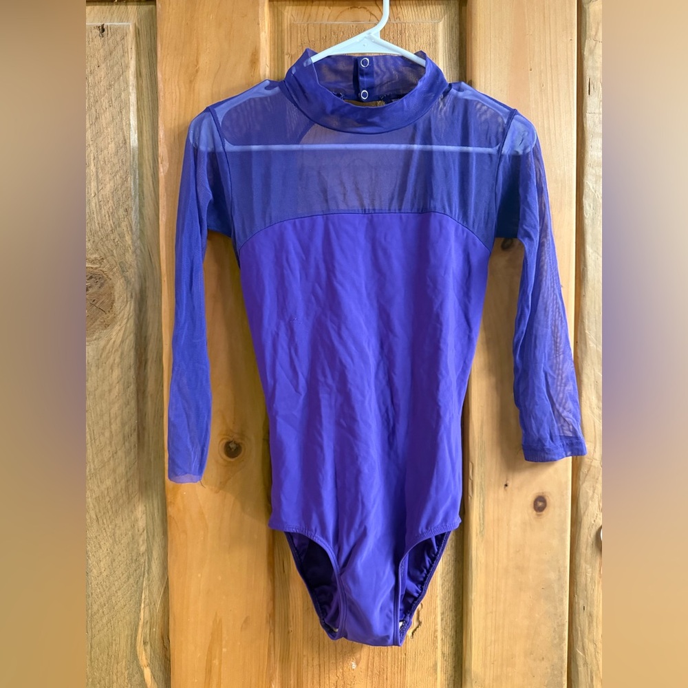 Eleve Dancewear Purple Leotard